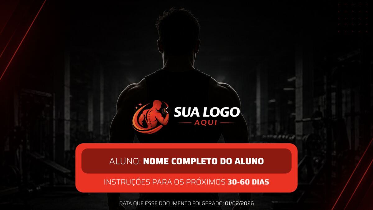 Slide com logo do personal
